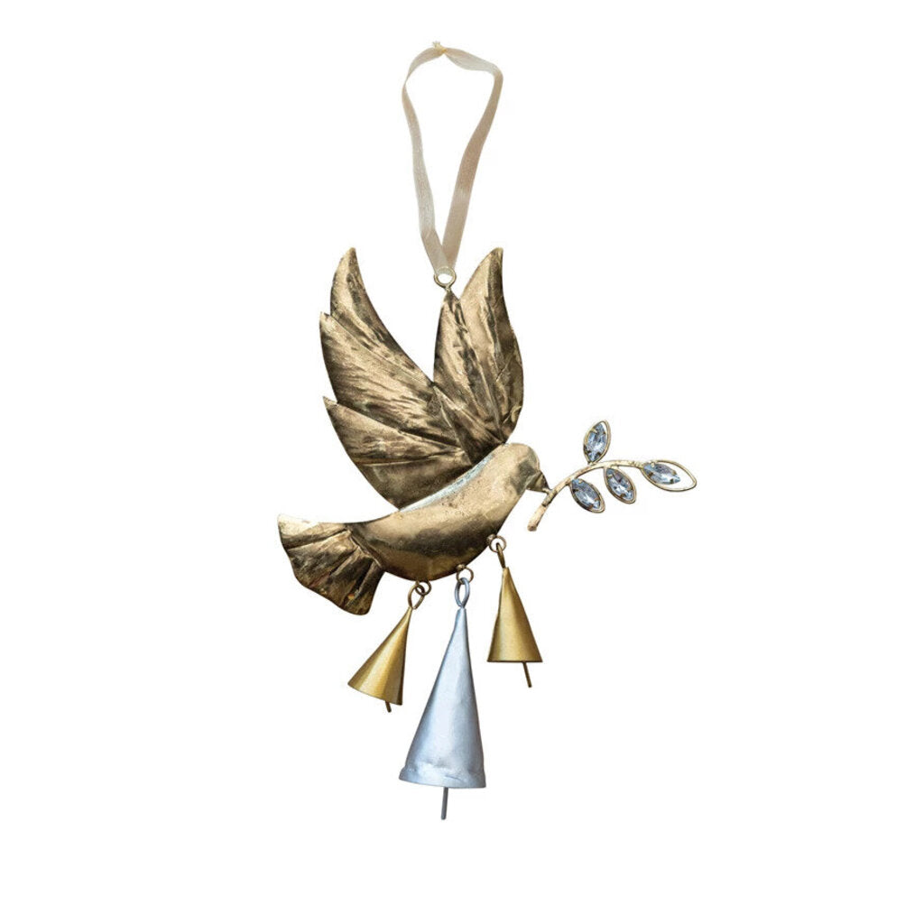 DOVE & OLIVE BRANCH ORNAMENT