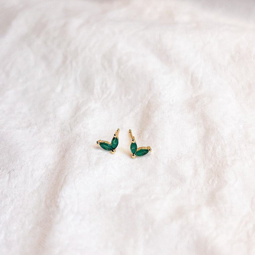 THE GREEN WINGED EARRINGS