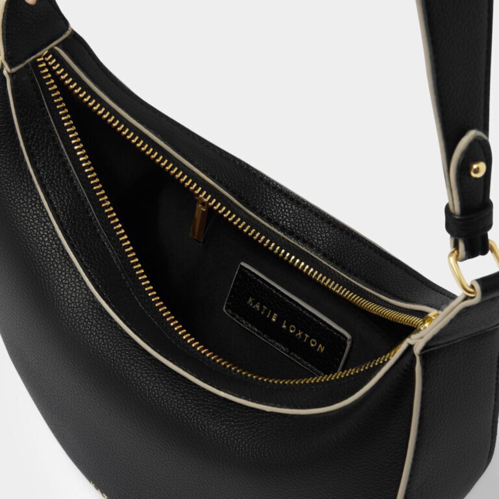 KATIE LOXTON MARNI SMALL SHOULDER BAG-BLACK