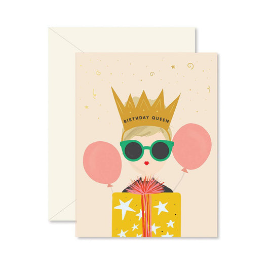 BIRTHDAY QUEEN CARD